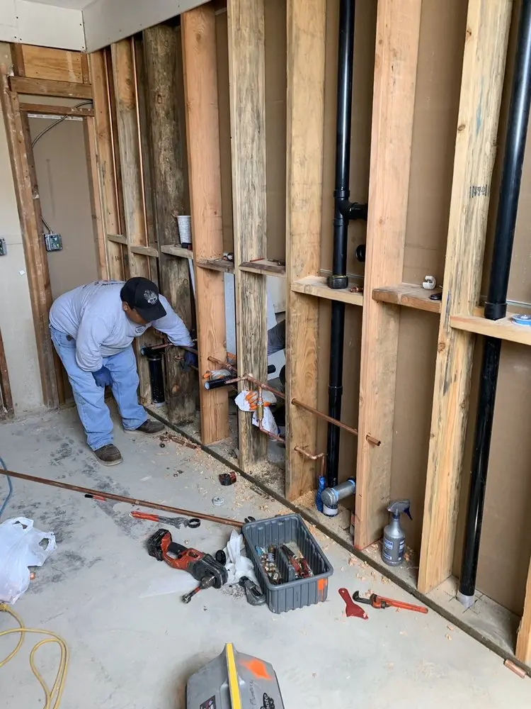Commercial rough-in plumbing for Commercial Plumbing in Lake Horney